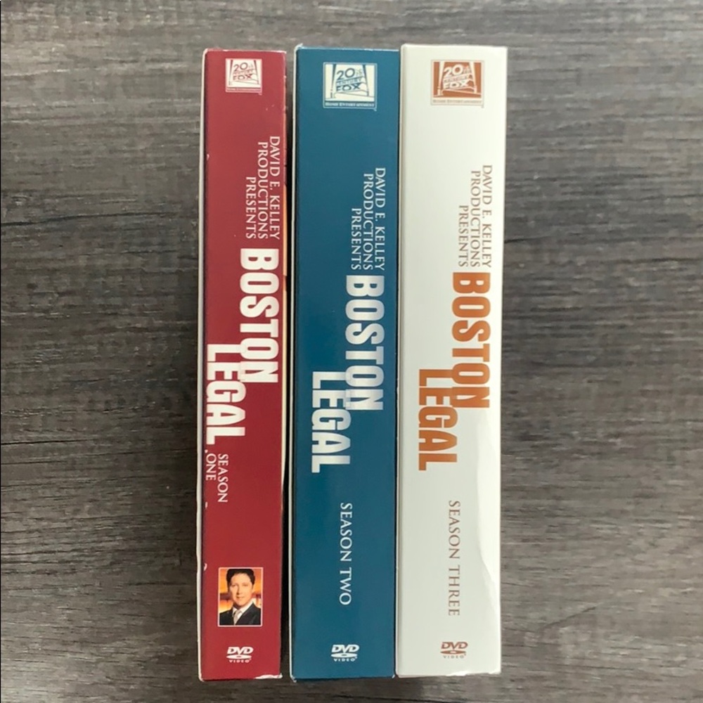 Boston Legal seasons 1,2, & 3